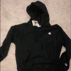 NWT Champion Black Hoodie